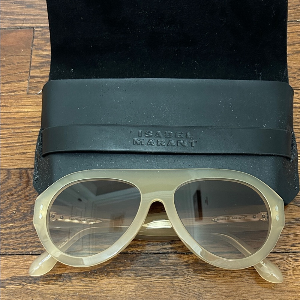 Isabel Marant Beige Sunglasses